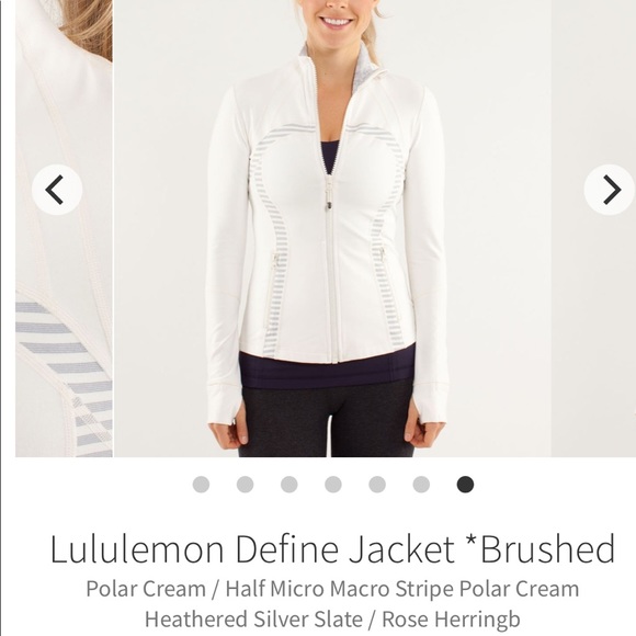 VGUC POLAR CREAM  DEFINE JACKET RARE (2012) - Picture 1 of 4